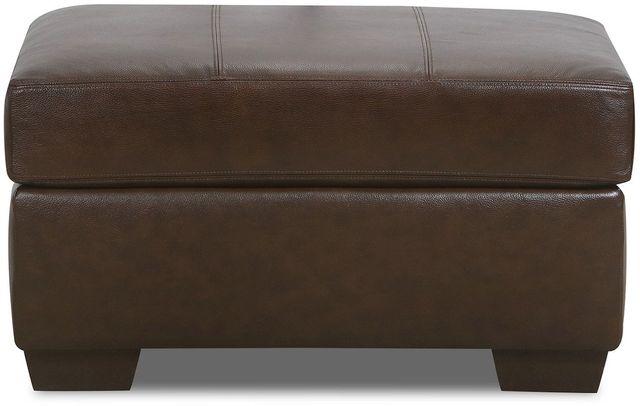 Lane® Home Furnishings Alden Soft Touch Chestnut Leather Storage Ottoman-2