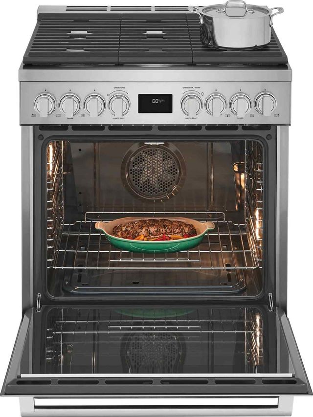 Electrolux 30" Stainless Steel Pro Style Gas Range 6
