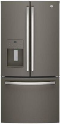 GE® Series 23.8 Cu. Ft. French Door Refrigerator-Slate