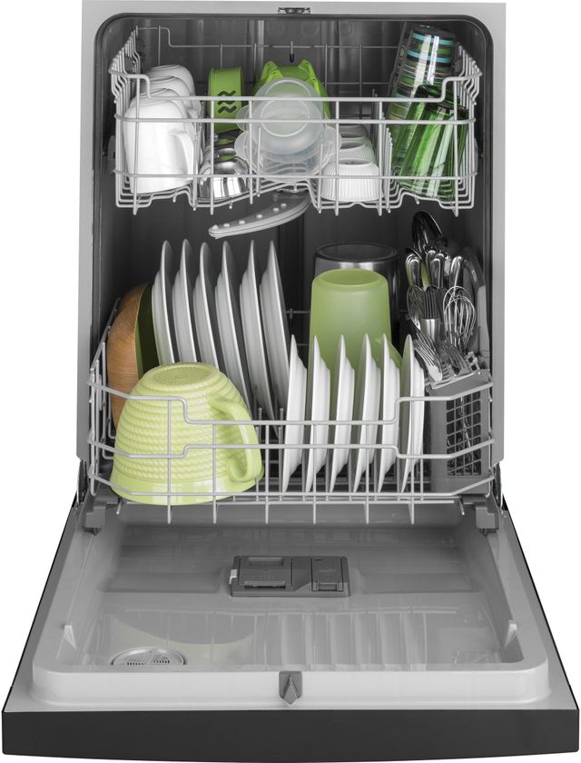 GE® 24" Built In Dishwasher-Black 14