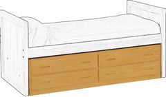 Crate Designs™ Furniture 4-Drawer Underbed Storage Unit XL