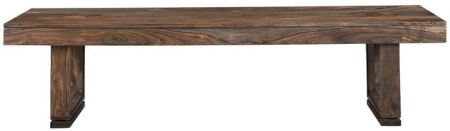 Coast to Coast Imports™ Brownstone Nut Brown Dining Bench-1