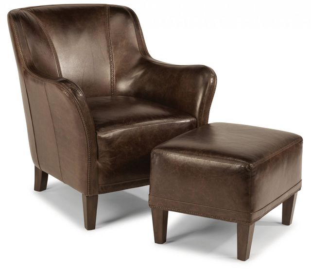 Flexsteel® Wheatley Leather Chair 1