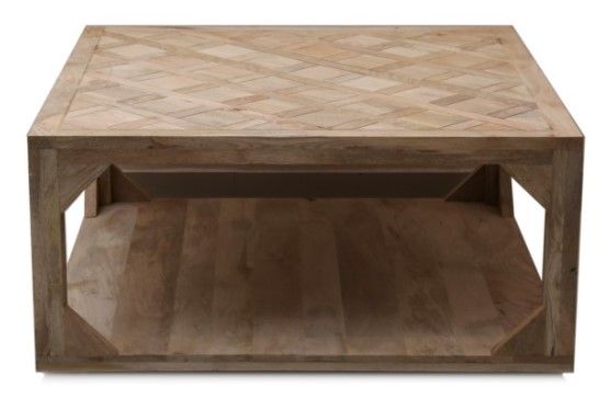 Crestview Collection Willow Brook Brown Cocktail Table-0