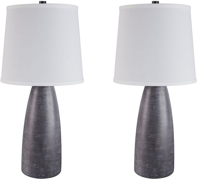 Ashley® Shavontae Gray Poly Table Lamps