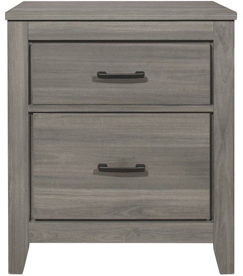 dark gray nightstand