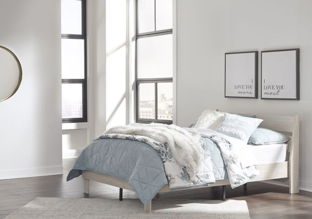 Signature Design by Ashley® Socalle Twin Natural Platform Bed-3