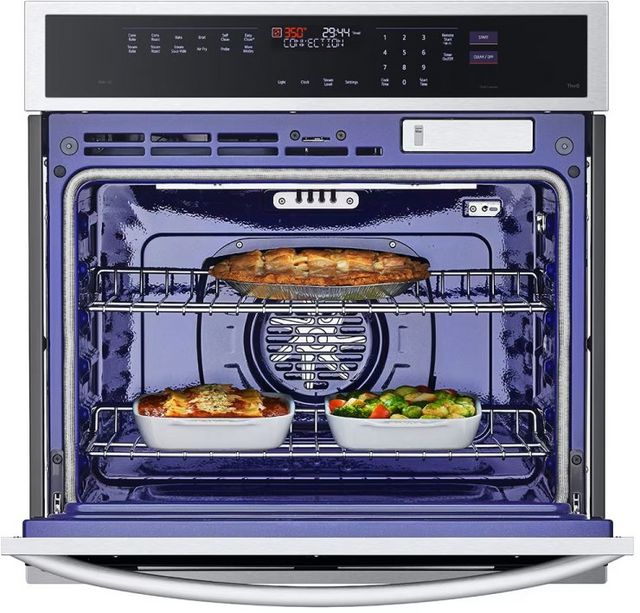LG 4.7 Cu. Ft. PrintProof® Stainless Steel Single Electric Wall Oven 6