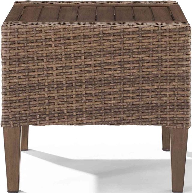 Crosley Furniture® Capella Brown Outdoor Side Table | Big Sandy ...