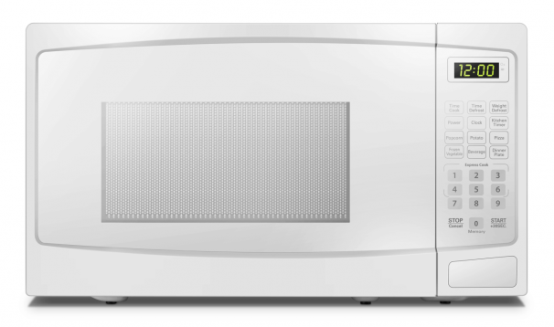 10 Power Countertop Microwave-White New Danby 1100 Watts 1.4 cu.ft 