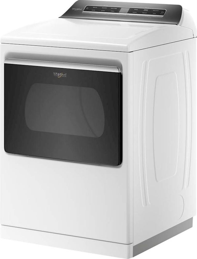 Whirlpool® 7.4 Cu. Ft. White Front Load Gas Dryer-2