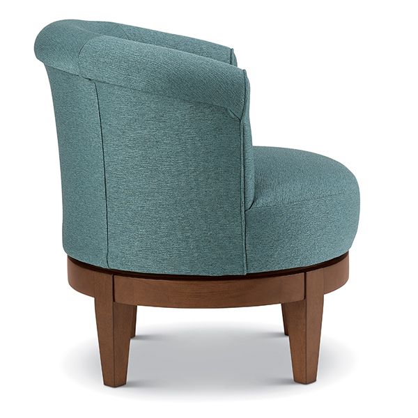 Best® Home Furnishings Attica Blue/Riverloom Swivel Chair 1