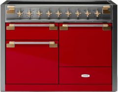 AGA Elise Series 48" Piccadilly Red Freestanding Induction Range