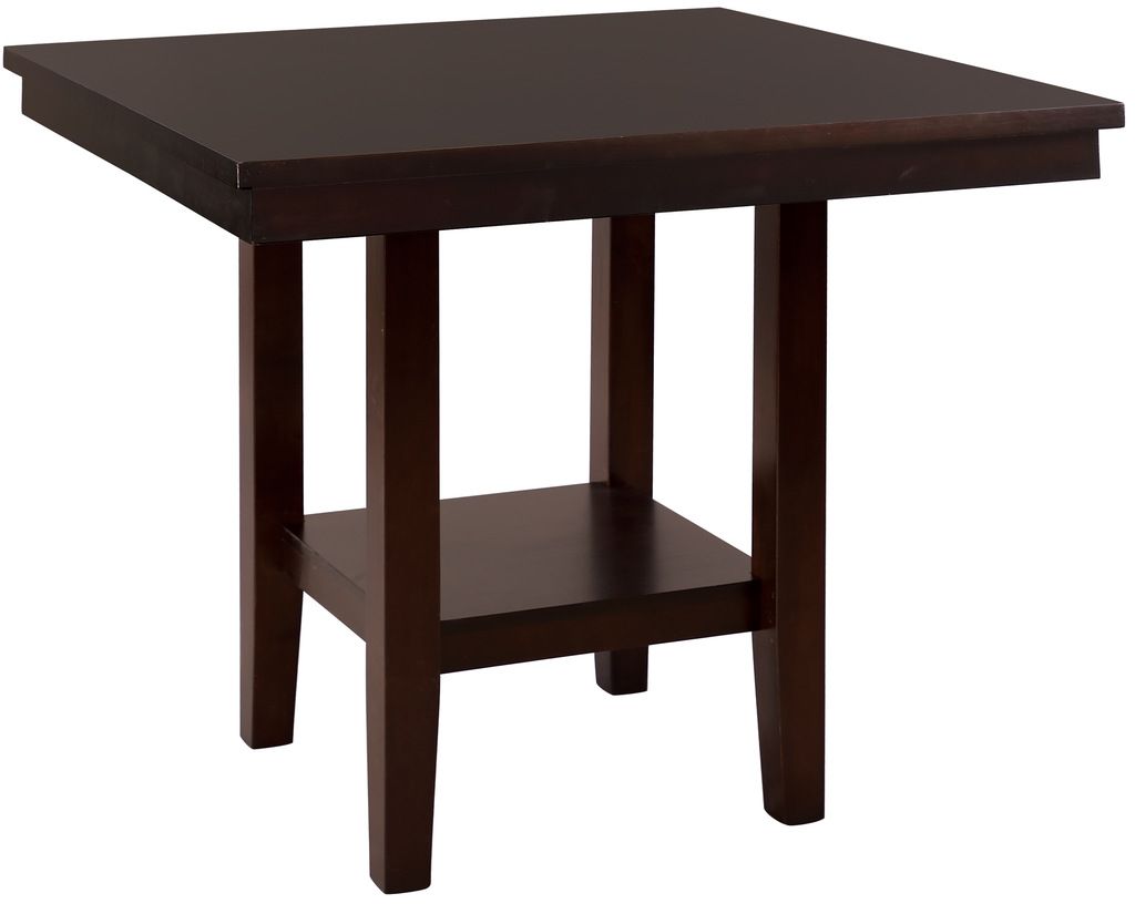 Homelegance® Diego Espresso Square Counter Height Table | United ...