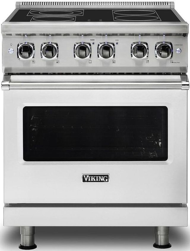 Viking® Professional 5 Series 30" Free Standing Electric Range-Stainless Steel-0