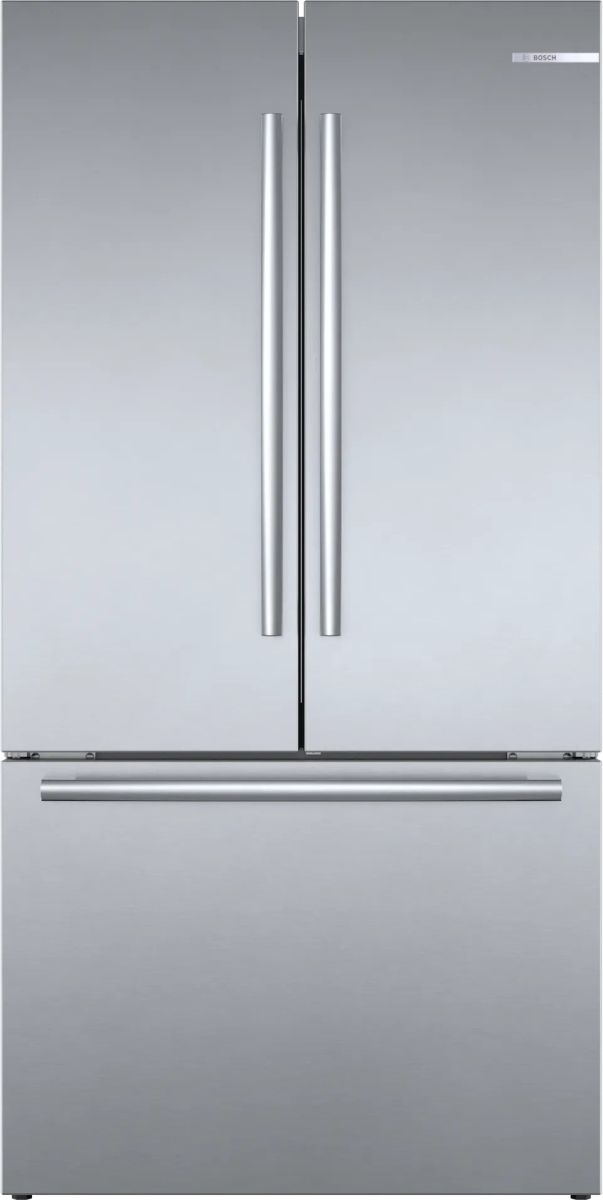 Bosch® 800 Series 20.8 Cu. Ft. Stainless Steel Counter Depth French Door Refrigerator-0