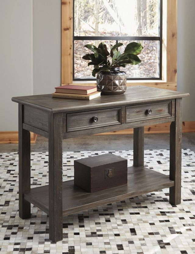 Table canapé rectangulaire Wyndahl, brun, Signature Design by Ashley® 2