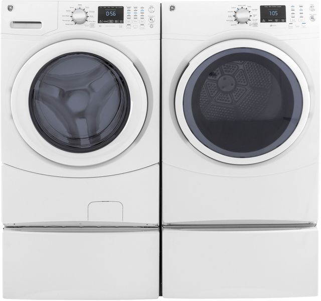 GE® Front Load Washer-White 4