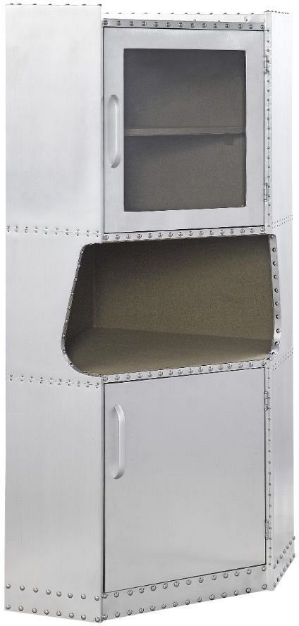 ACME Furniture Brancaster Aluminum Cabinet 1