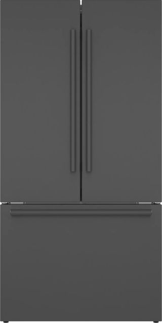 Bosch 800 Series 20.8 Cu. Ft. Black Stainless Steel Counter Depth French Door Refrigerator