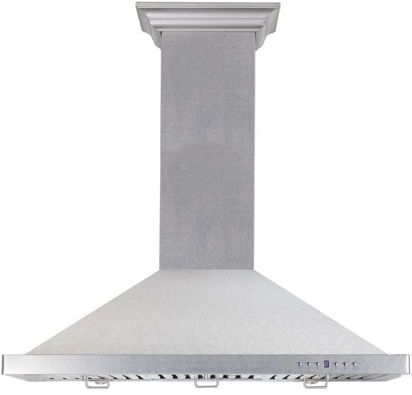 ZLINE 30" Snow Finished 304 Stainless Steel Wall Mount Range Hood 2