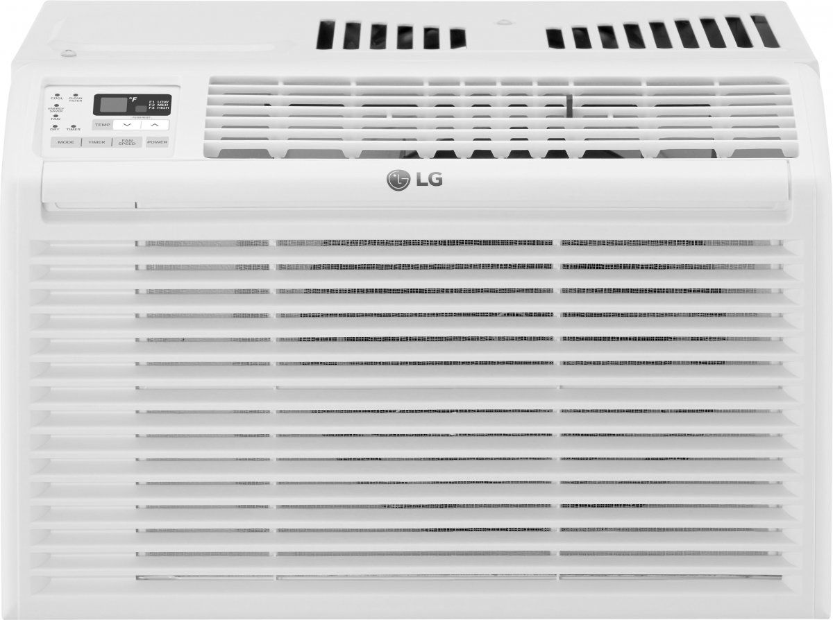 LG 6,000 BTU's White Window Air Conditioner