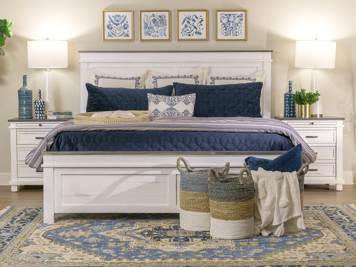 Create a Serene Escape: Embrace Tranquility With a Sleigh Bed Frame  
