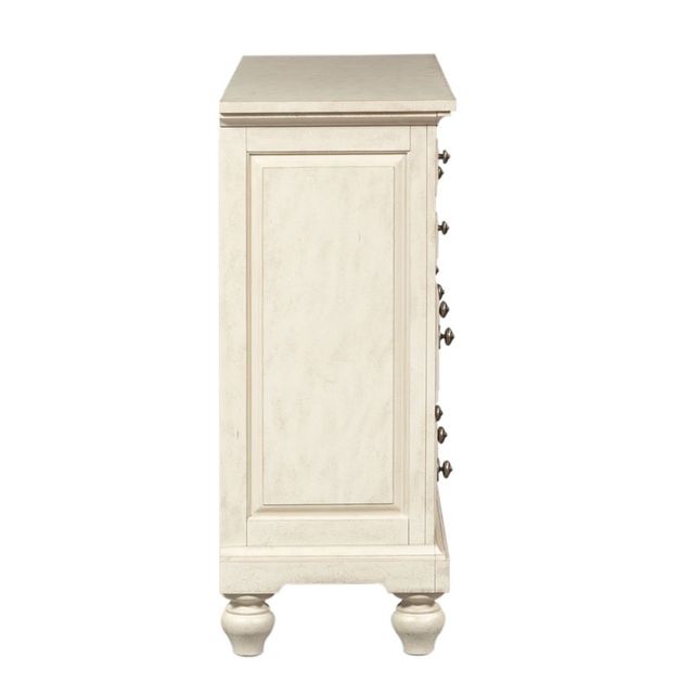 Liberty Furniture High Country Antique White Dresser 5