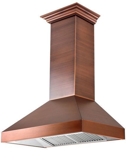 ZLINE Designer Series 30" 7-Layer Baked Copper Finish Wall Mount Range Hood 1