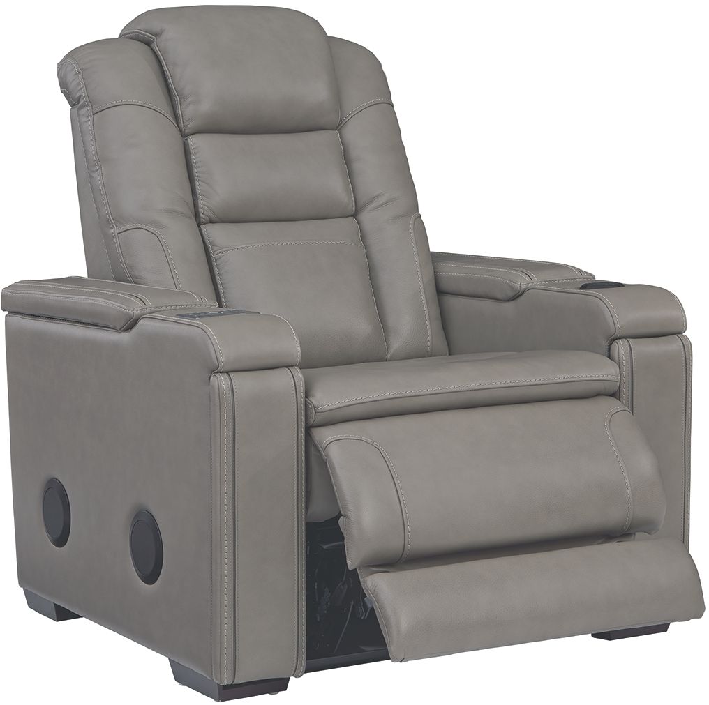 Boerna gray store power recliner