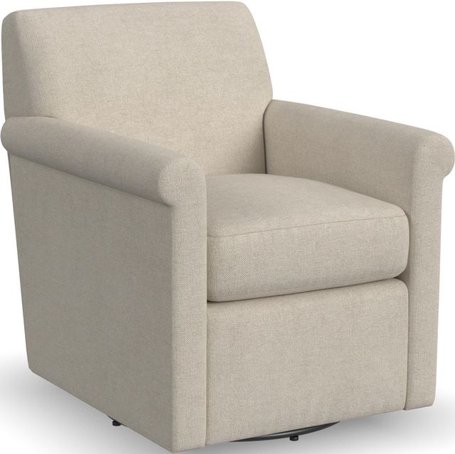 Flexsteel® Stella Vanilla Swivel Chair