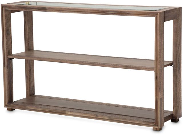 Michael Amini® Hudson Ferry Driftwood Console Table
