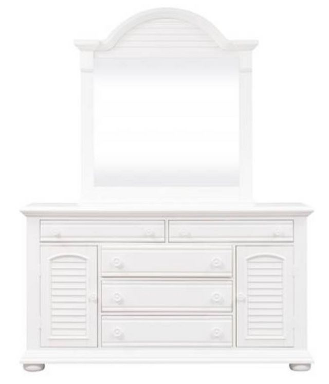 Liberty Summer House I Oyster White Dresser with Mirror