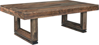Coast to Coast Imports™ Brownstone Nut Brown Cocktail Table