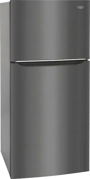 Frigidaire Gallery® 30 in. 20.1 Cu. Ft. Black Stainless Steel Top Freezer Refrigerator