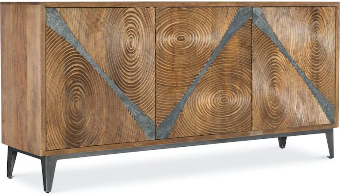 Hooker® Furniture Commerce and Market Vortex Medium Wood Credenza