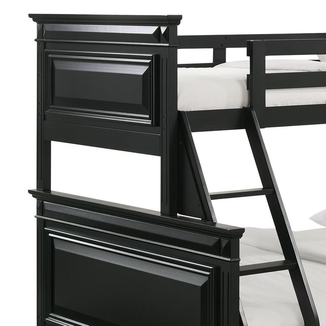 Caleb Twin Over Full Bunk Bed, Twin and Full Mattresses Free!-3