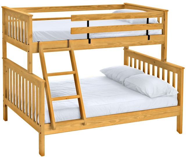 Crate Designs™ Classic Twin/Full Mission Bunk Bed 0