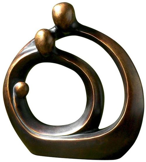 Uttermost® Bronze Patina Family Circles Figurine