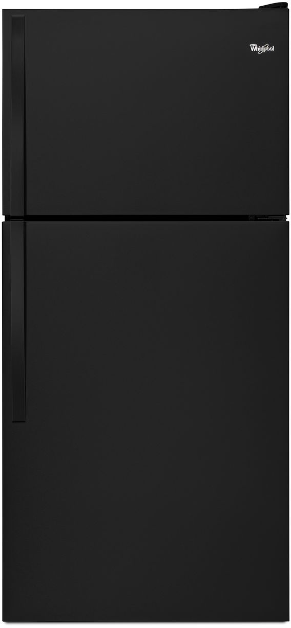 Whirlpool® 18.3 Cu. Ft. Black Top Freezer Refrigerator-WRT148FZDB