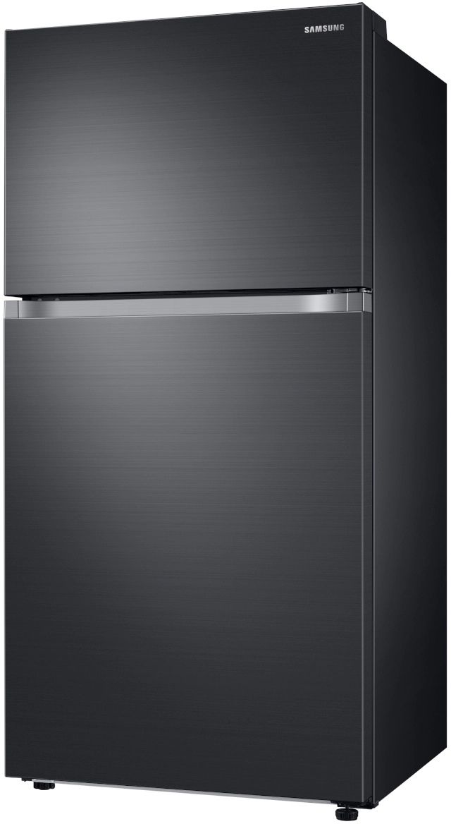 Samsung 21.1 Cu. Ft. Fingerprint Resistant Black Stainless Steel Top Freezer Refrigerator 4