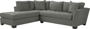 Calvin Heights Steel 2 Piece LAF Chaise Sectional