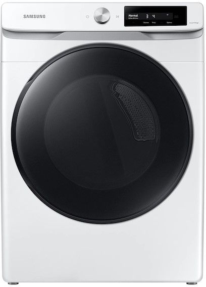 Samsung 7.5 Cu. Ft. White Gas Dryer-0