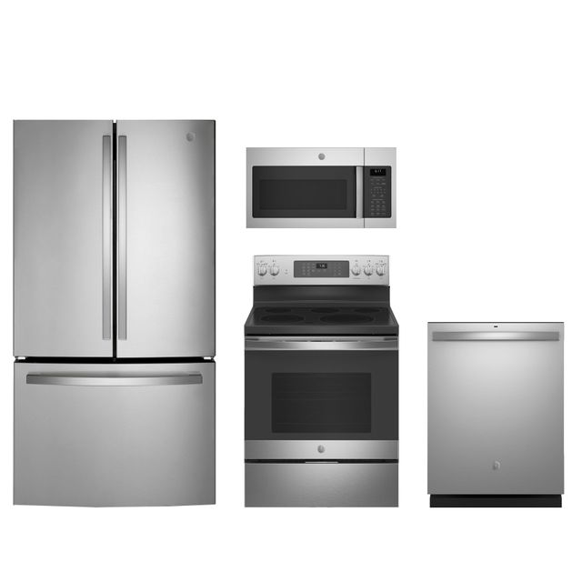 GE 4 Piece Stainless Steel Kitchen package-0