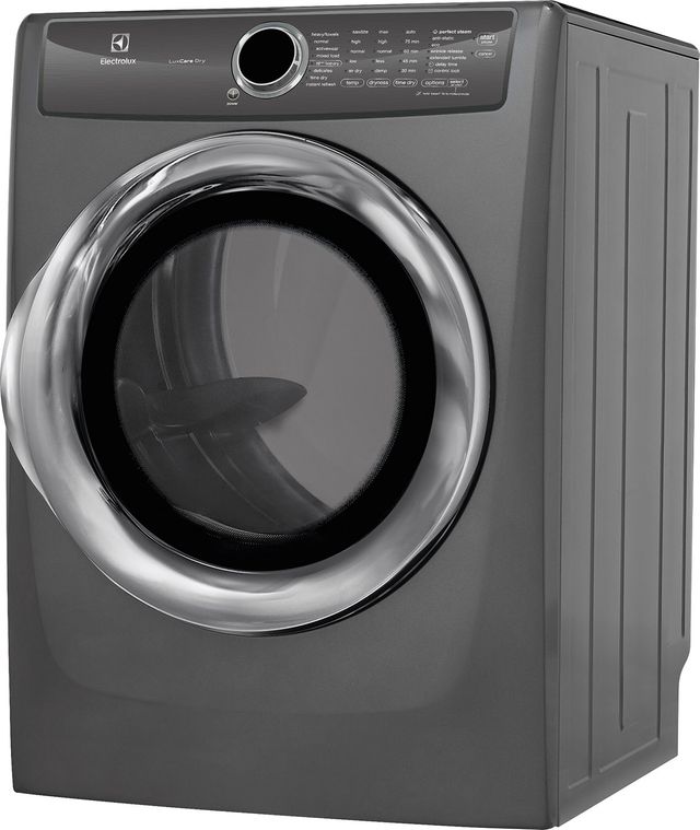 Electrolux Laundry 8.0 Cu. Ft. Island White Front Load Gas Dryer 12