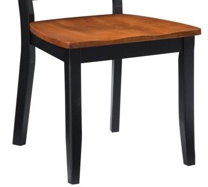 homestyles® Bishop 2-Piece Black Side Chairs-1