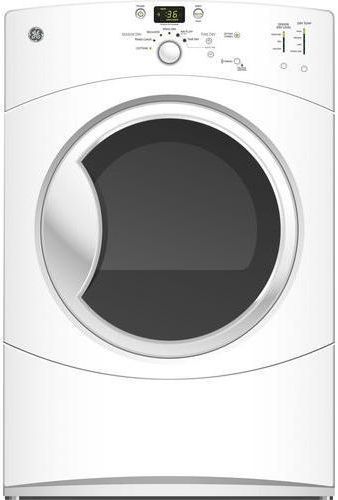 27" Front-Load Electric Dryer with 7.0 cu. ft. Capacity, 10 Dry Cycles, Delicate/Speed Dry Cycles, 4 Heat Selections, Sensor Dry Plus and Countdown Display