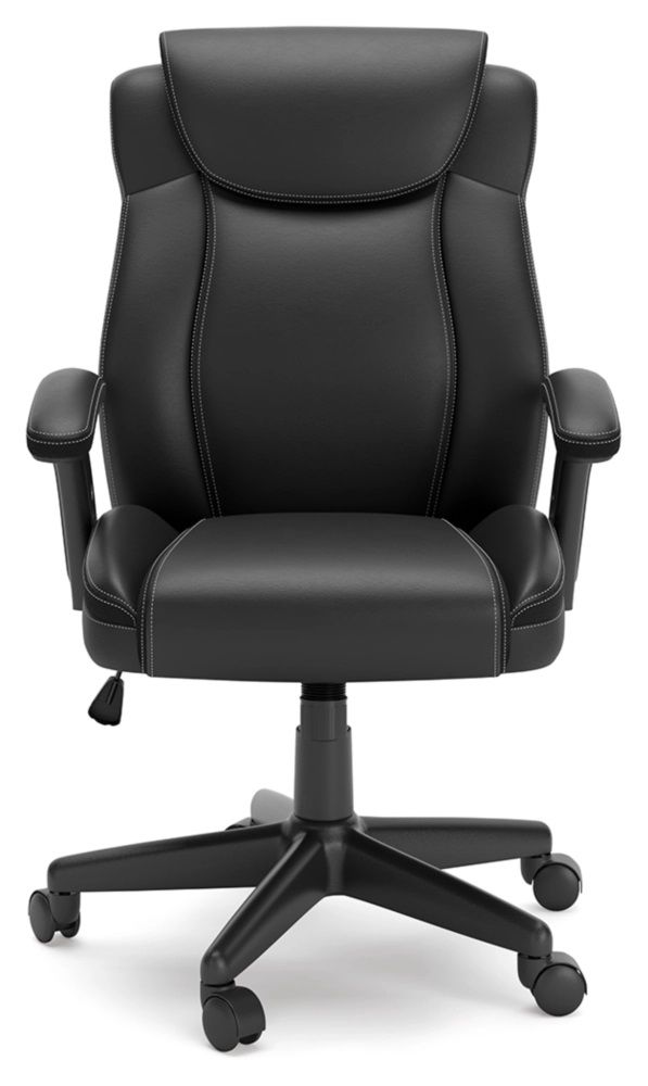 Signature Design by Ashley® Corbindale Black Home Office Swivel Desk Chair 1