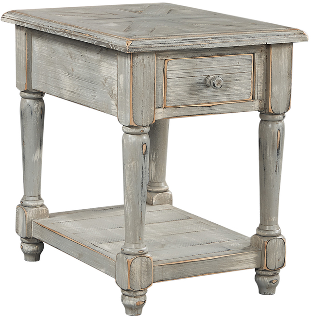 aspenhome® Hinsdale Greywood Chairside Table