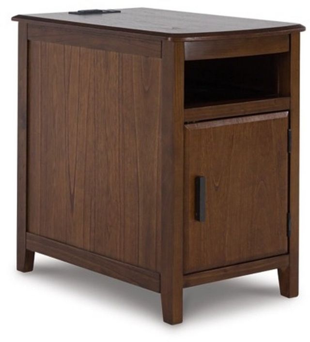 Signature Design by Ashley® Devonsted Brown Chairside End Table-0
